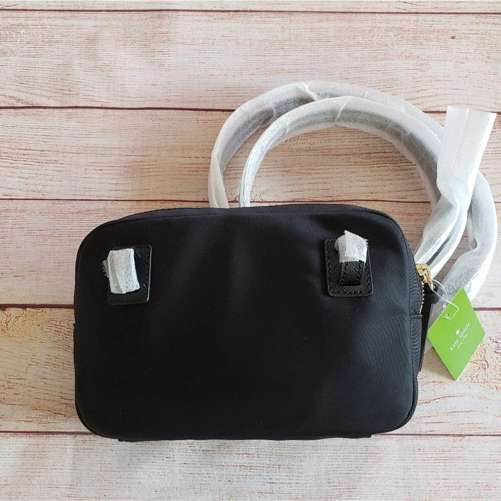Kate Spade Sophy Wilson Road Nylon Fanny Pack Belt Bag Crossbody Black Adjustabl